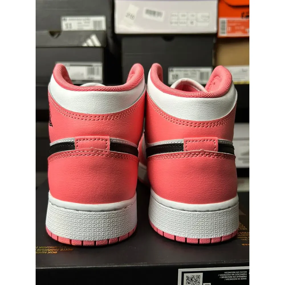 Jordan 1 Mid GS Pink Gaze / $110 Retail!! / Size 8.5W(7Y) / Brand New!!